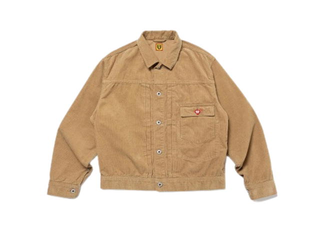 Human Made Human Made Dachs Corduroy Work Jacket Beige - view 2