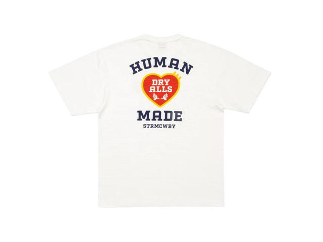 HUMAN MADE HUMAN MADE Dry Alls Graphic T-Shirt #07 White - view 2