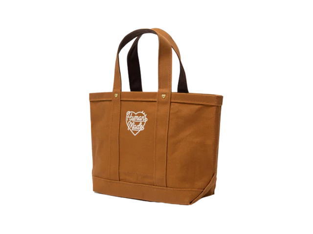 HUMAN MADE HUMAN MADE Duck Canvas Small Tote Bag Brown - view 2
