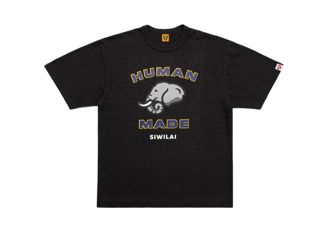 HUMAN MADE HUMAN MADE Elephant Graphic T-Shirt Black )Exclusive to Thailand)