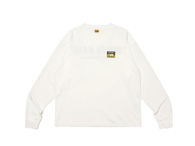 Human Made Human Made Graphic L/S T-Shirt White - view 1