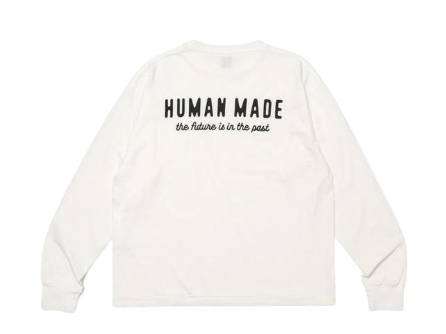 Human Made Human Made Graphic L/S T-Shirt White - view 2