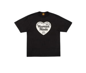 Buy Human Made Graphic T-Shirt #6 Large Heart Graphic Black at Sasom – Authentic and Ready to Ship