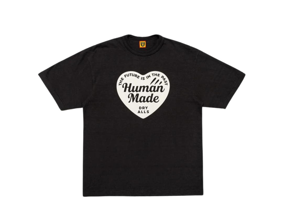 Human Made Human Made Graphic T-Shirt #6 Large Heart Graphic Black