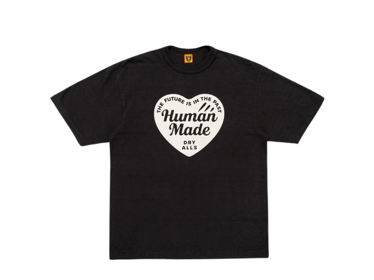 Human Made Human Made Graphic T-Shirt #6 Large Heart Graphic Black
