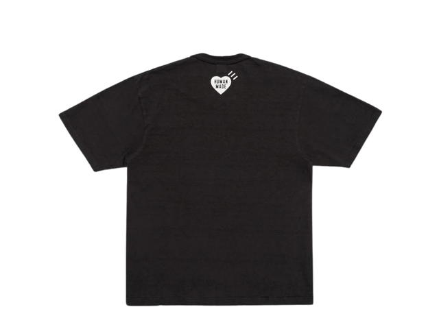 Human Made Human Made Graphic T-Shirt #6 Large Heart Graphic Black - view 2