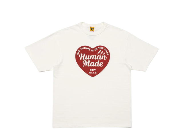 Human Made Human Made Graphic T-Shirt #6 Large Heart Graphic White - view 1