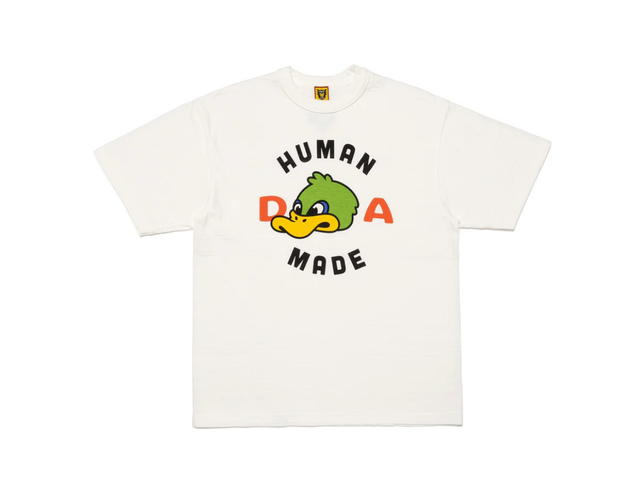HUMAN MADE HUMAN MADE Green Duck Graphic T-Shirt #1 2 White - view 1