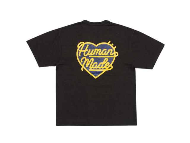 HUMAN MADE HUMAN MADE Heart Badge T-Shirt Black - view 2