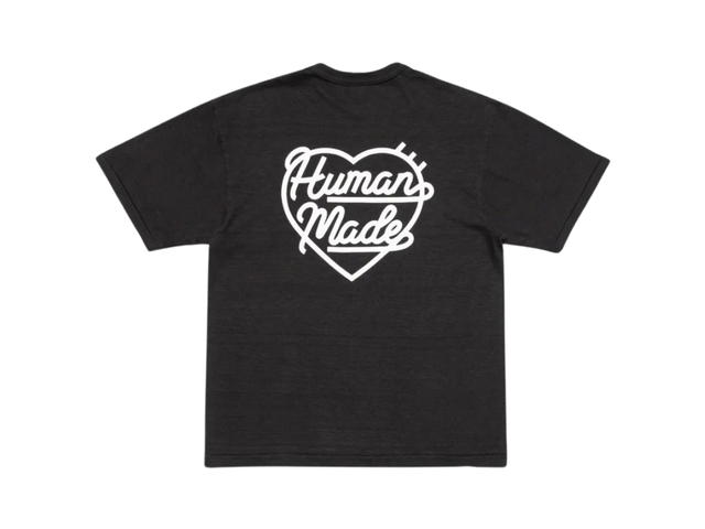 Human Made Human Made Heart Badge T-Shirt Black - view 1
