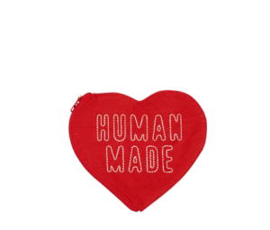 Buy Human Made Heart Bank Pouch Red at Sasom – Authentic and Ready to Ship