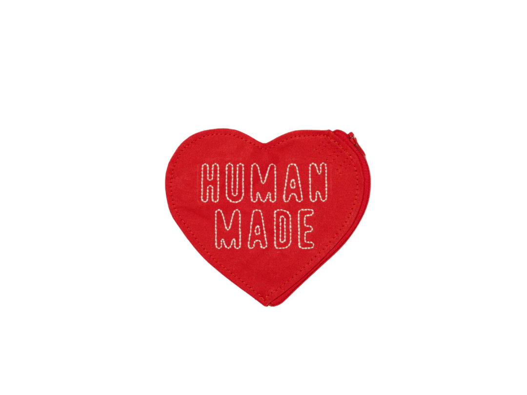 Human Made Human Made Heart Bank Pouch Red