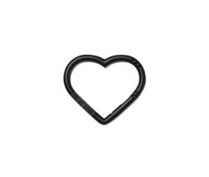 Buy Human Made Heart Carabiner In Aluminum Black (FW24) at Sasom – Authentic and Ready to Ship