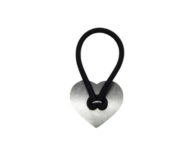 HUMAN MADE HUMAN MADE Heart Hair Band Silver - view 2