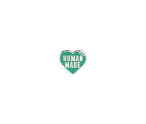Buy Human Made Heart Pins Green at Sasom – Authentic and Ready to Ship