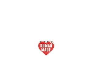 Buy Human Made Heart Pins Red at Sasom – Authentic and Ready to Ship