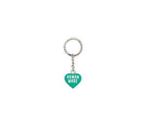 Buy Human Made Heart Rubber Key Chain Green at Sasom – Authentic and Ready to Ship
