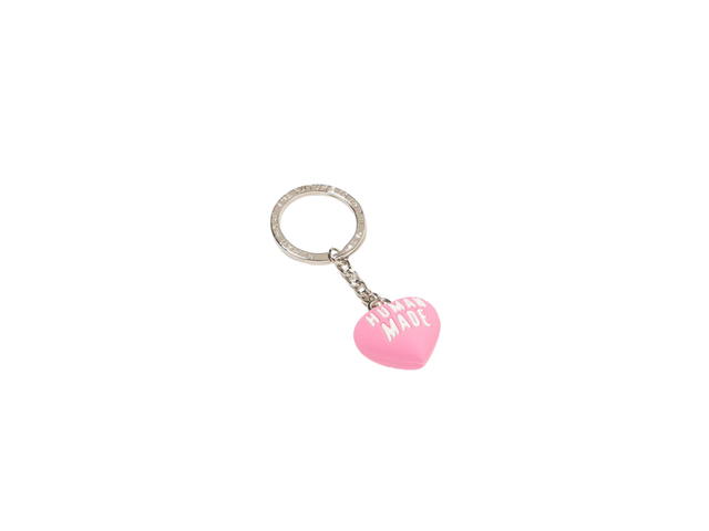 Human Made Human Made Heart Rubber Key Chain Pink - view 2