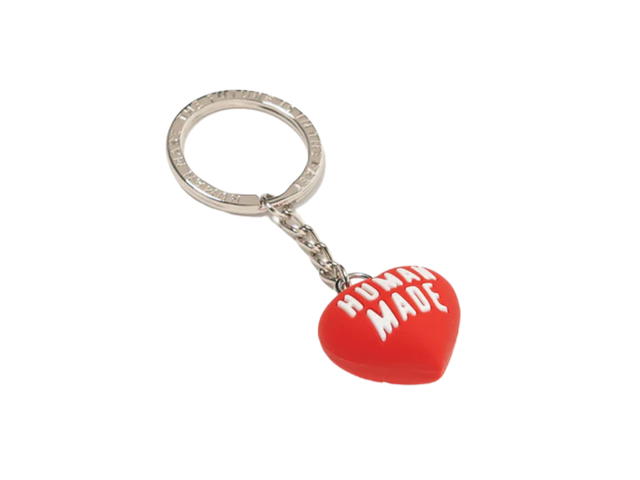Human Made Human Made Heart Rubber Key Chain Red - view 2