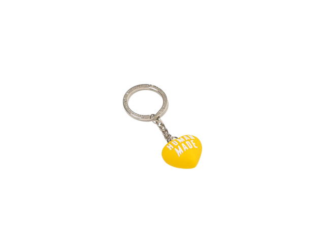 Human Made Human Made Heart Rubber Key Chain Yellow - view 2