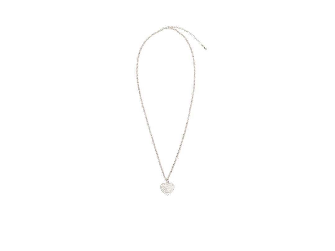Human Made Human Made Heart Silver Necklace Light Silver