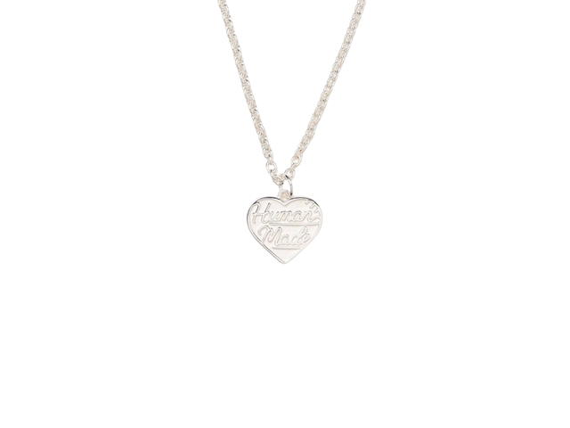 Human Made Human Made Heart Silver Necklace Light Silver - view 2