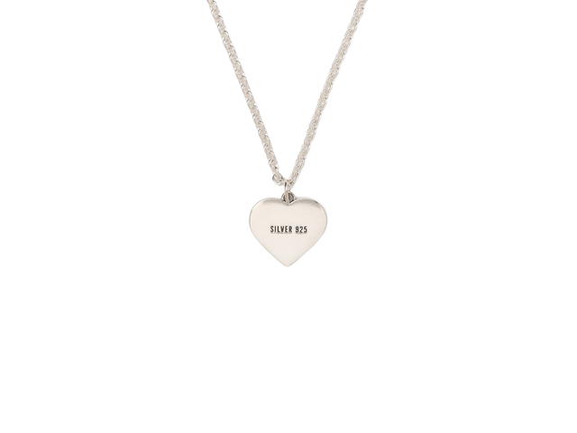Human Made Human Made Heart Silver Necklace Light Silver - view 3