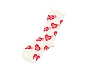 Buy Human Made Heart Socks Red at Sasom – Authentic and Ready to Ship