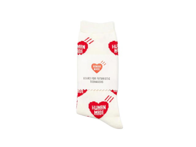 Human Made Human Made Heart Socks Red - view 2