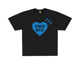 Buy Human Made Heart T-Shirt Black Blue (Offline Store Limited) at Sasom – Authentic and Ready to Ship