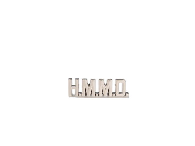 Human Made Human Made HM Logo Pins Silver - view 1