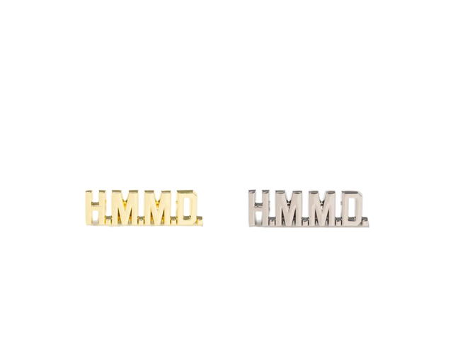 Human Made Human Made HM Logo Pins Silver - view 2