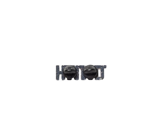 Human Made Human Made HM Logo Pins Silver - view 3