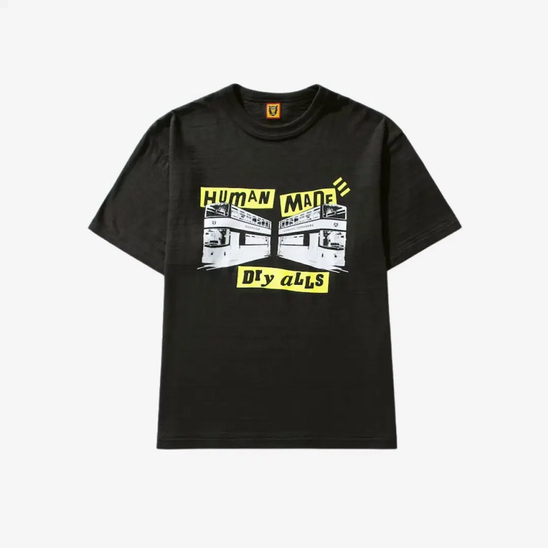 HUMAN MADE HUMAN MADE Hong Kong Tram T-Shirt Black - HBX Exclusive