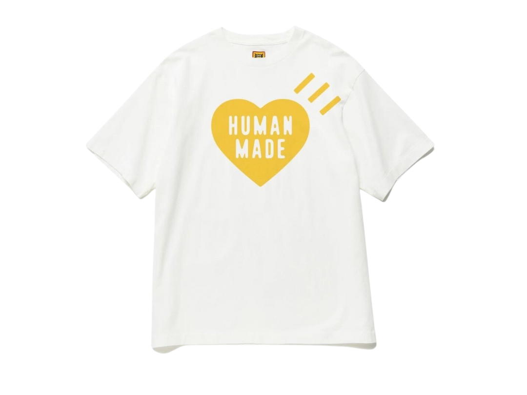 HUMAN MADE HUMAN MADE International Women's Day Tee White Yellow(Exclusive)