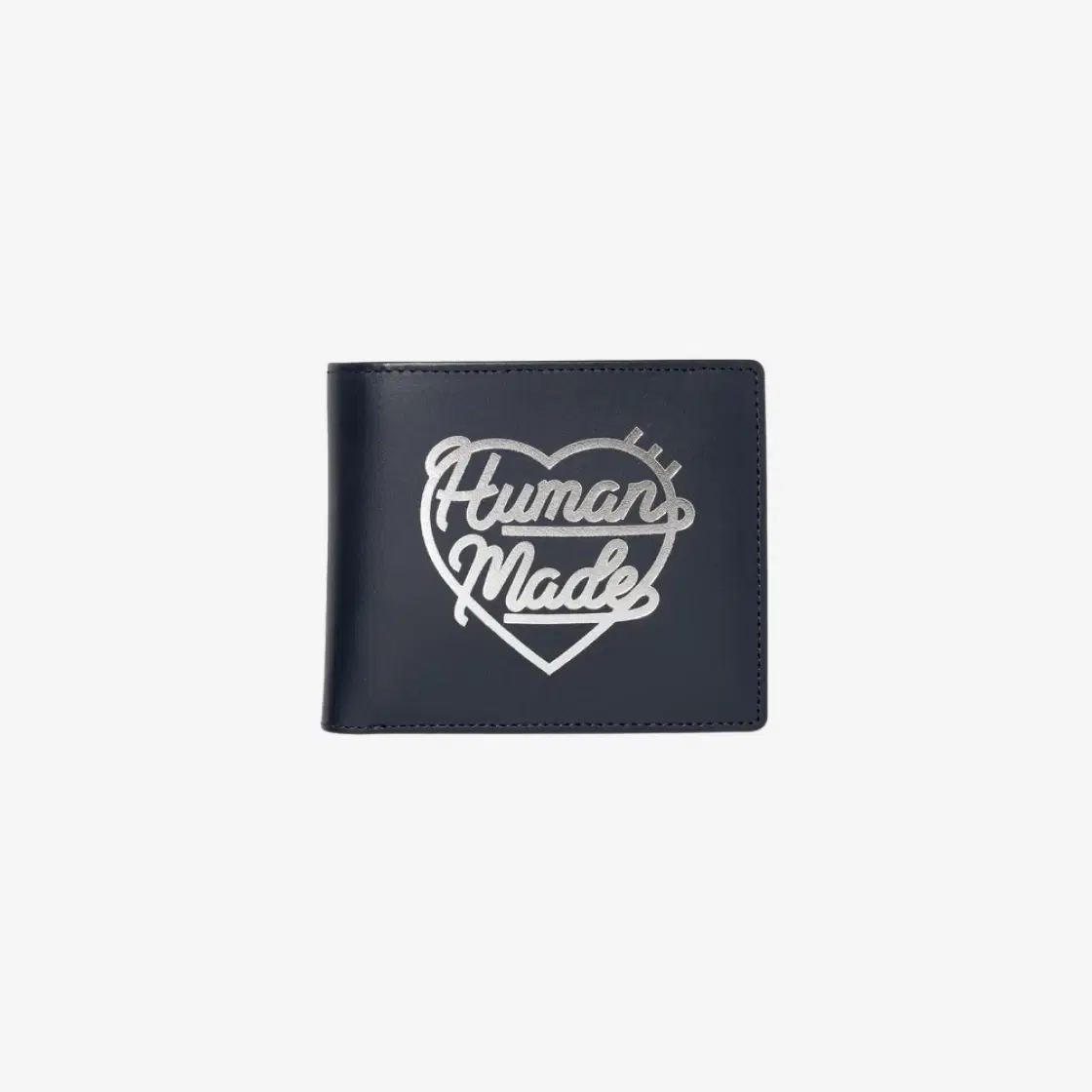 Human Made Human Made Leather Wallet Navy