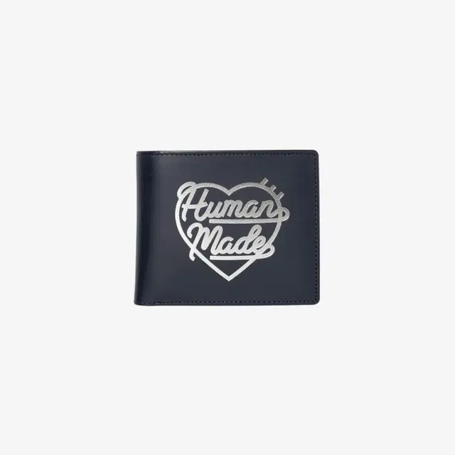 HUMAN MADE HUMAN MADE Leather Wallet Navy - view 2