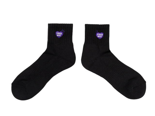 Human Made Human Made Pile Short Socks Black - view 2