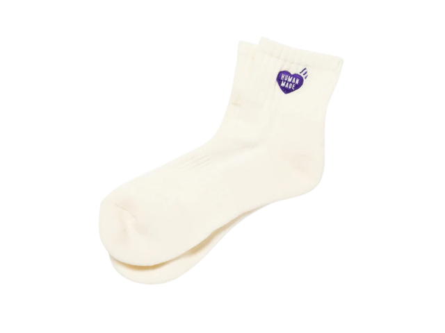 Human Made Human Made Pile Short Socks White - view 1