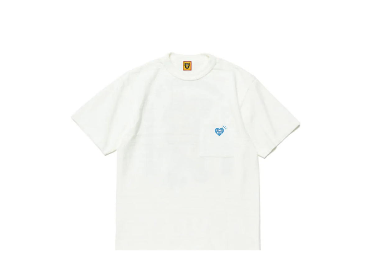 Human Made Human Made Pocket T-Shirt Offline Dog White
