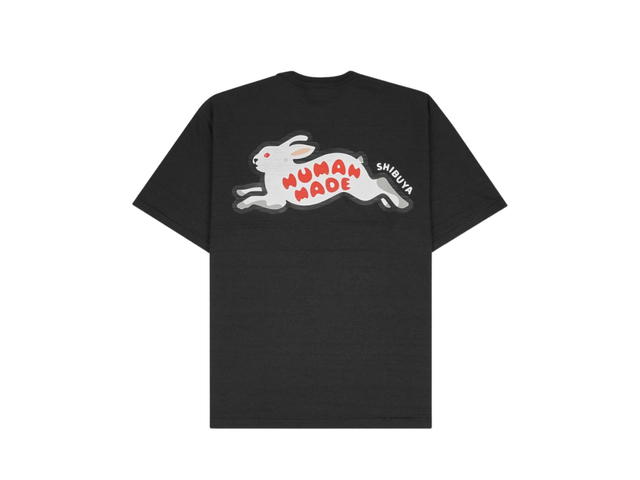 Human Made Human Made Pocket T-Shirt Shibuya Rabbit Black - view 2