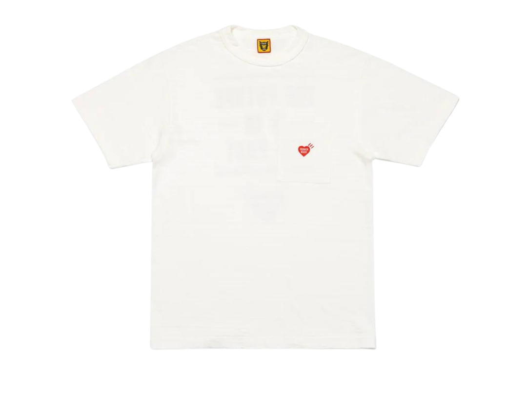 HUMAN MADE HUMAN MADE Pocket T-Shirt White