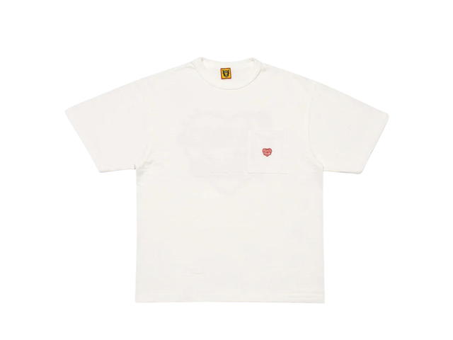 HUMAN MADE HUMAN MADE Pocket T-Shirt White - view 1
