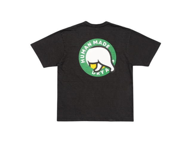 HUMAN MADE HUMAN MADE Polar Bear Graphic T-Shirt #06 Black - view 2