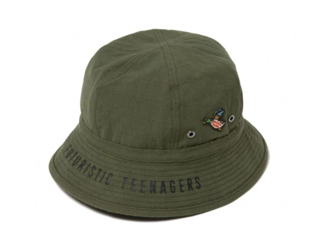 HUMAN MADE HUMAN MADE Round Bucket Hat khaki