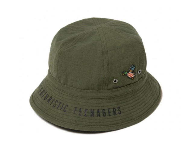 HUMAN MADE HUMAN MADE Round Bucket Hat khaki - view 1
