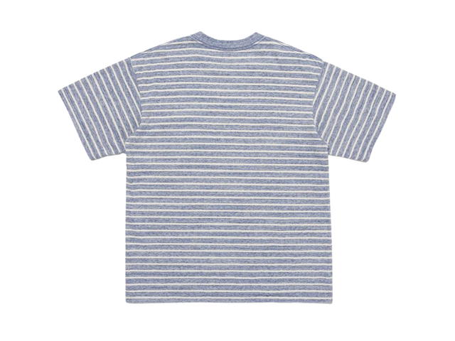 HUMAN MADE HUMAN MADE Striped Heart T-Shirt Navy - view 2