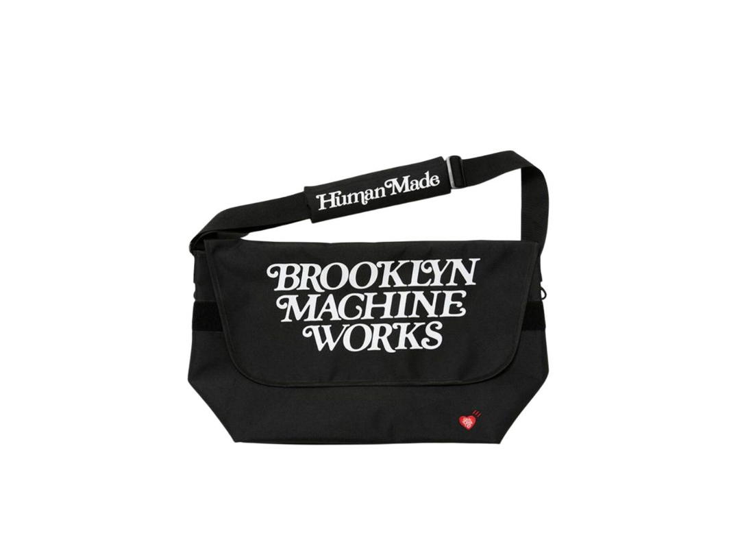 HUMAN MADE HUMAN MADE x BROOKLYN MACHINE WORKS x Girls Don’t Cry Messenger Bag Black
