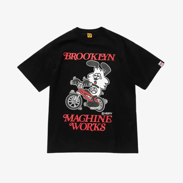 HUMAN MADE HUMAN MADE x Brooklyn Machine Works x Verdy Girls Don't Cry T-Shirt Black - view 1