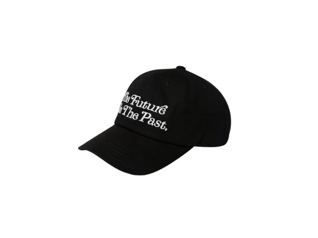 HUMAN MADE HUMAN MADE X Girls Don'T Cry The Future Is In The Past Twill Cap Black - view 2